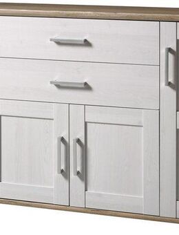 HBZ Sideboard Romance im Landhaustil, Wohnzimmerschrank BxHxT 186x100x46 cm (1 St), Landhaustil, Wohnzimmerschrank in Sibiu Lärche NB