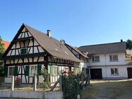 Großzügiges Grundstück mit Abrissgebäude und einem denkmalgeschütztem Fachwerkhaus - Rheinau