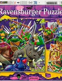 Ravensburger Puzzle Teenage Mutant Ninja Turtles, Ninja Turtles, 147 Puzzleteile, 3 x 49 Teile, Made in Europe, FSC® - schützt Wald - weltweit