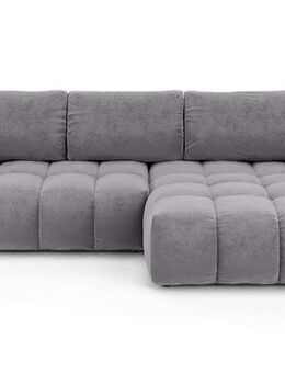 INOSIGN Ecksofa AZITA klein optionale Schlafsofa mit Bettkasten, B/T/H: 270/166,5/84cm, L-Form mit Wellenunterfederung, Bubble-Optik