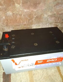 Solarbatterie Wartungsfrei AGM 12V. 240AH - Beerfelden