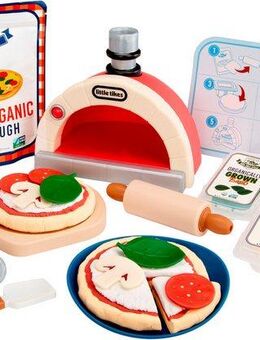 Little Tikes® Spiellebensmittel Creative Chefs Pizza Kit, (18-tlg)