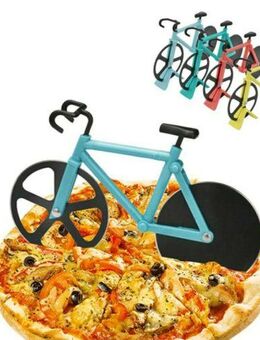 Kreative Fahrrad Pizzaschneider Pizza Schneider Pizzaroller Pizzarad Messer 9,90€* - Villingen-Schwenningen