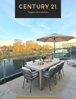 ** Luxuriöses Wohnen mit Weserblick - Erstbezug in moderner Maisonettewohnung ** - Hoya