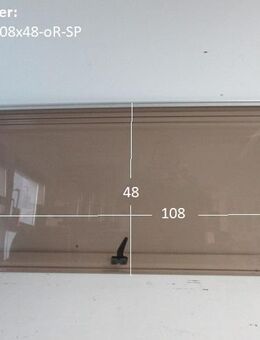 Hobby Wohnwagenfenster Parapress gebraucht ca 108 x 48 für Rahmen 114 x 59 (zB 610er) D2162 PPRG-RX Sonderpreis - Schotten Zentrum