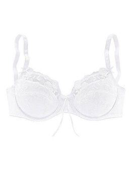 Nuance Bügel-BH mit Stickerei Spitze in floraler Optik, Dessous