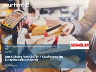 Ausbildung Verkäufer / Kaufmann im Einzelhandel (m/w/d) - Pulheim