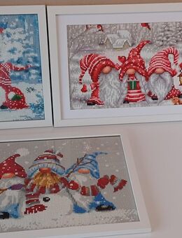 Diamond Painting Bild Weihnachtswichtel - Brechen