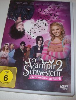sehr gut erhaltene DVD: Die Vampir Schwestern 2 - Fledermäuse im Bauch, für 2 Euro ab Erwitte abzugeben. Versand gegen Aufpreis möglich. - Erwitte