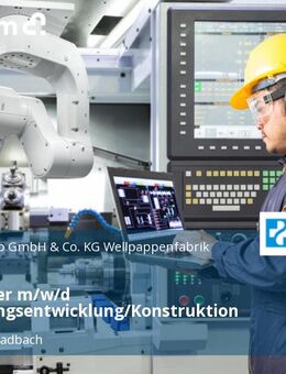 Mitarbeiter m/w/d Verpackungsentwicklung/Konstruktion - Bergisch Gladbach