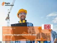 Ausbildung Baugeräteführer:in 2025 - Augsburg
