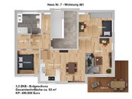 LETZTE FREIE WOHNUNG IM HAUS! 3,5-Zimmer-Neubauwohnung mit Terrasse und Gartenanteil in ruhiger und grüner Best-Wohnlage - Neumarkt (Oberpfalz)