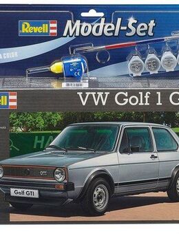 Revell® Modellbausatz Model-Set VW Golf 1 GTI, Maßstab 1:24, (Set), Made in Europe