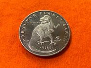 500 Dinar Bosnien Herzegowina 1993 T Rex Dinosaurier CuNi - Mannheim