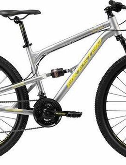 Bikestar Mountainbike, 21 Gang Shimano RD-TY300 Schaltwerk, Kettenschaltung, für Damen und Herren, Kettenschaltung