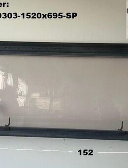 Hobby Wohnwagenfenster Roxite 94 D399 gebraucht ca 152 x 69,5 (9303) HECKFENSTER Sonderpreis (Aufkleber) Einsatzzeitraum ca BJ 93/94 (aus 470 BJ 93) - Schotten Zentrum
