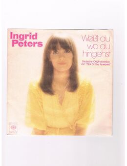 Ingrid Peters-Weißt du wo du hingehst(Pilot of the Airwaves)-Goodbye Rock´n Roll-Vinyl-SL,1980 - Linnich