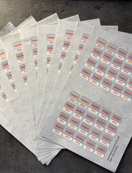 9 (18) volle Sammelkarten Wohlfühl Trophy von Coop - Lottstetten