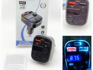 3in1 Bluetooth FM Transmitter mit LED KFZ Ladegerät Neu - Neumünster