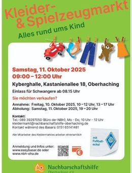 Kleider- & Spielzeugmarkt - Alles rund ums Kind - Oberhaching