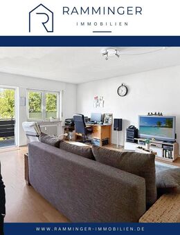 Helle 2-Zimmer-Wohnung mit großem Balkon - Rheinzabern