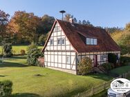 Fachwerkcharme mit Höhenluft und Ausblick - direkt am Waldrand vom Deister! - Barsinghausen