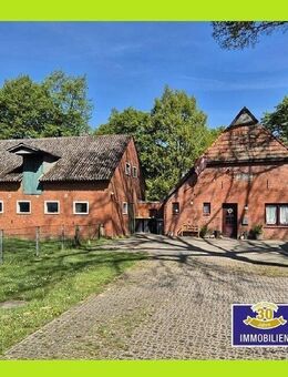 Achtung Tierhalter! Resthof, mit Nebengebäude, mit 6055 m² Hof & Weideland! - Dötlingen