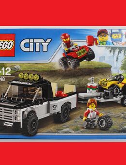 Neu LEGO City 60148 Quad-Rennteam Geländewagen Anhänger Autorennen Rennfahrzeuge mit Minifiguren - Gaggenau