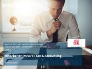 Mitarbeiter (m/w/d) Tax & Accounting - München