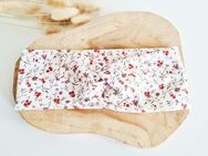 Stirnband handmade Neu Haarband Jersey Blumen Design - Leipzig Alt-West