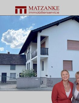 2-FH mit EG, OG, 3 Balkonen, Hof, Garten + Garage - Zur Vermietung od Selbstnutzung - 5,3% Rendite - Limeshain