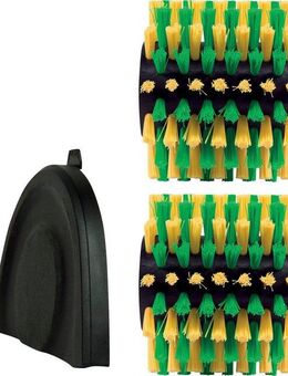 Einhell Reinigungsbürsten-Set SOFT, (3-tlg), für Akku-Oberflächenbürste »Picobella«, für Holz und Kunstrasen