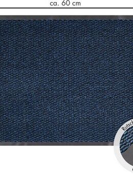 Andiamo Fußmatte Easy, Made in Netherlands, rechteckig, Höhe: 5 mm, Schmutzfangmatte, rutschhemmend, Innen- und überdachten Außenbereich