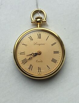 Longines schöne kleinere Tachenuhr in 750 Gold - Konstanz