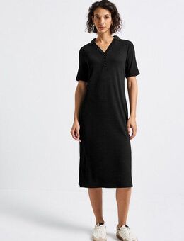 STREET ONE Midikleid in Unifarbe