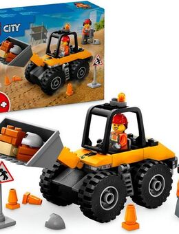 LEGO® Radlader (60450), LEGO City Konstruktionsspielsteine, (81 St), Made in Europe