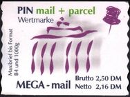 PIN AG: MiNr. 4, 28.08.2000, "Brandenburger Tor, Berlin", Wert zu 2,50 DM, postfrisch - Brandenburg (Havel)