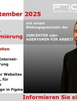 Weiterbildung: Grundlagen Internetprogrammierung ab 15.09.2025 – 100 % förderfähig - Berlin