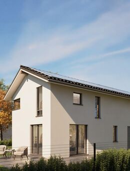 WOHNFERTIGER NEUBAU - Attraktives, massives Einfamilienhaus mit Doppelgarage vor den Toren Berlins - Schönwalde-Glien