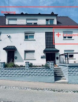 4-Z Wohnung PLUS 2-Zimmer (Ausbaupotential), Garage & Stellplatz - direkt an der A7 - Weißenhorn