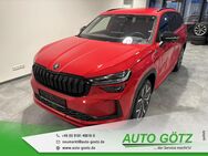 Skoda Kodiaq, Sportline Vorb VZE Digi elektr Heckkl BlindSpot vo hi LichtAssist SpurAssist Connect Sunset 4xEFH Ladeboden beheiz Frontscheibe RÃckbank geteilt Armlehne M, Jahr 2022 - Beilngries