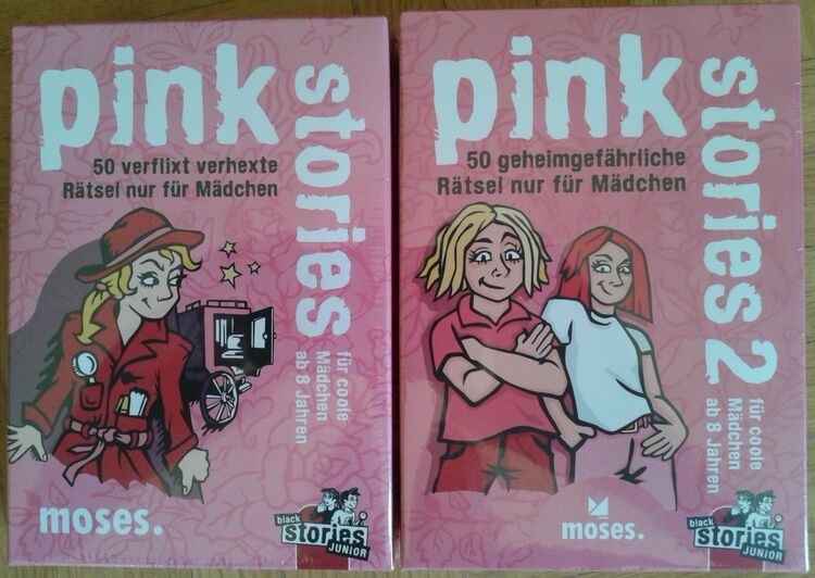 pink stories / pink stories 2 für coole Mädchen ab 8 J. beide original verpackt und NEU! - Krefeld