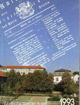 Westrichkalender Kusel 1993 - Spraitbach
