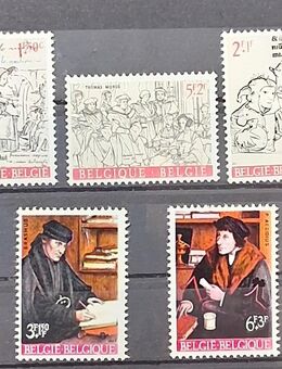 Briefmarken Belgien 1967 Cultural Edition Satz komplett postfrisc - Görlitz