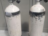 2x Tauchflasche 10l/200 bar mit 2 fach Anschluss - Wörrstadt