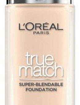 L'ORÉAL PARIS Foundation L'Oréal Paris True Match Foundation, Spendet Feuchtigkeit, mittlere Deckkraft, passt sich dem Hautton an.