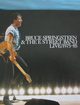 Album mit 3 Stück CD´s von Bruce Springsteen & The E Street Band Live / 1975 - 85 - Gefell (Thüringen)