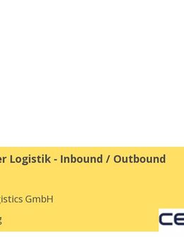 Schichtleiter Logistik - Inbound / Outbound (m/w/d) - Hamburg