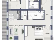 2 Zimmer Dachgeschoss-Neubauwohnung - Bad Liebenzell