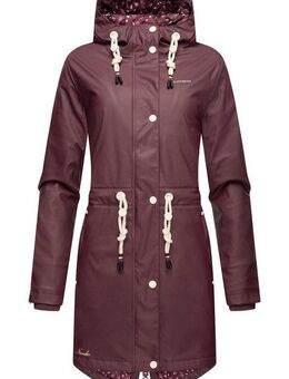 Navahoo Regenjacke Flower of Ocean Wasserdichter Damen Outdoor Regenmantel